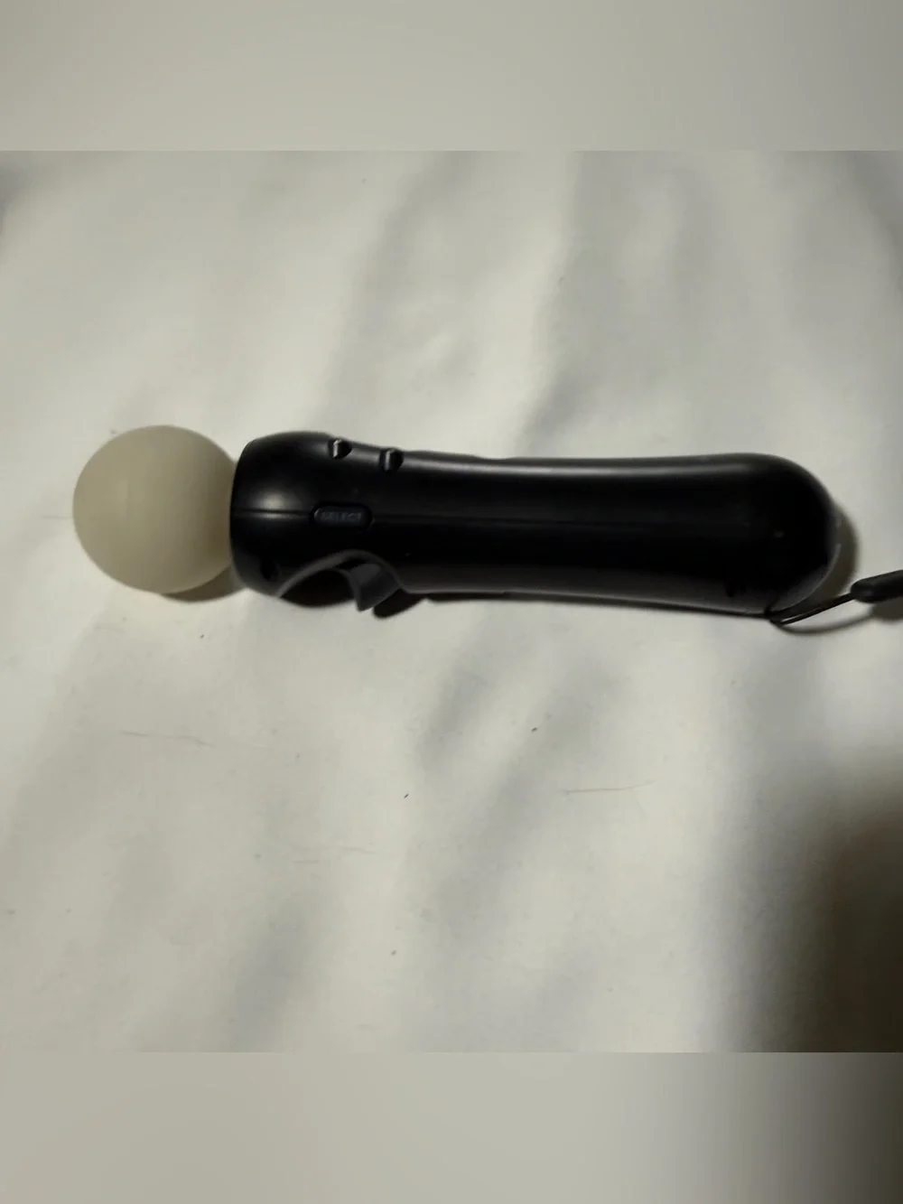 Sony Motion Controller – Black with White Sensor Globe